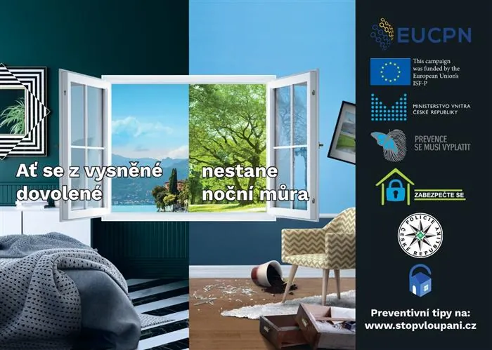 Evropský den proti vloupání připomíná: Chraňte svůj domov i během dovolené