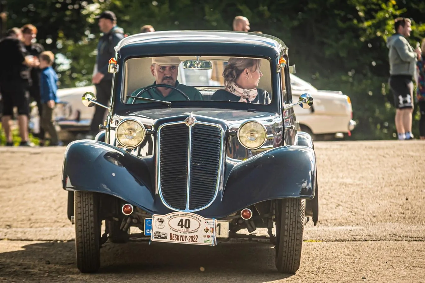 Do Kopřivnice míří rallye historických tatrovek