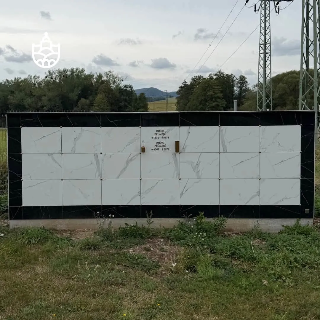 Nová kolumbária na městském hřbitově